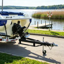 Product image of 2-Pack 2 In x 4 Ft Ratchet Transom Straps with Lock S-Hooks, 1500 lb Break Strength