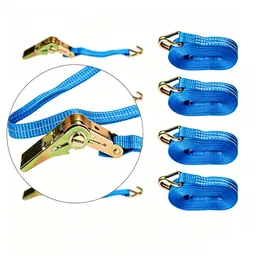 Product image of 4 Endless Ratchet Straps, 25mm x 5 Metre, 1500kg, Blue