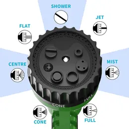 Product image of Expandable Garden Hose Pipe, 15m, Anti-Kink, with 7-Function Spray Gun