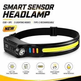 Product image of Rechargeable Motion Sensor Type C Waterproof LED Headlamp YD 79, 350LM