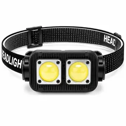 Product image of K372 Rechargeable Type C Waterproof COB LED Headlamp, 300LM, Black