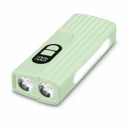 Product image of Z838 Green Rechargeable Bicycle Flashlight, Power Bank, LED Emergency Light