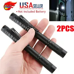 Product image of 2-Pack LED Pen Flashlight, Handheld Work Light
