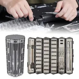 Product image of Precision Screwdriver Set, 128-Piece, Magnetic