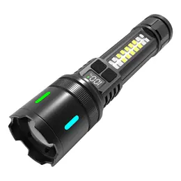 Product image of 50000 Lumen LED Zoomable Flashlight, USB Rechargeable