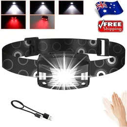 Product image of Compact Rechargeable LED Headlamp, Motion Sensor, Waterproof