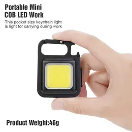 Product image of Mini Waterproof Rechargeable USB LED Flashlight, Keychain