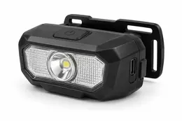 Product image of W670 Rechargeable Type C LED Work Light, 800mAh, Red/Blue Warning