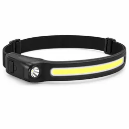 Product image of COB LED Headlamp, Rechargeable, Motion Sensor, 5W, 330 Lumens, 800mAh, W689