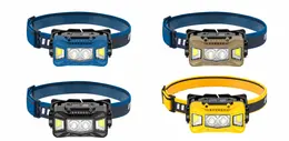 Product image of W6101A Rechargeable 18650 LED Headlamp, Motion Sensor, 420LM, 4 Hr Runtime