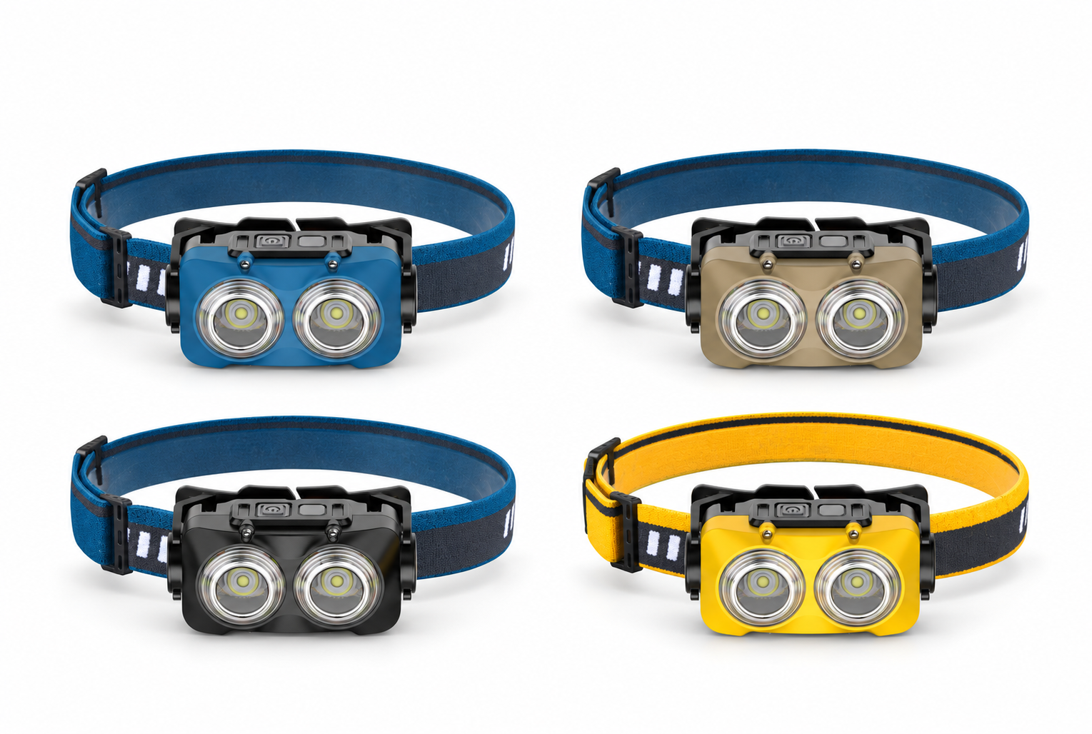 Main product image of W6110A LED Headlamp, Rechargeable, Motion Sensor, 250LM, 4 Hr Runtime, Battery Display