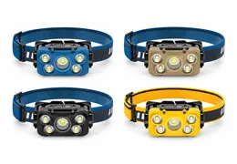 Product image of LED Headlamp, Rechargeable, Motion Sensor, Type C, 18650, 460LM, W6116A