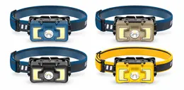 Product image of W6118A Rechargeable Motion Sensor LED Headlamp, 250LM, 1800mAh 18650, USB-C