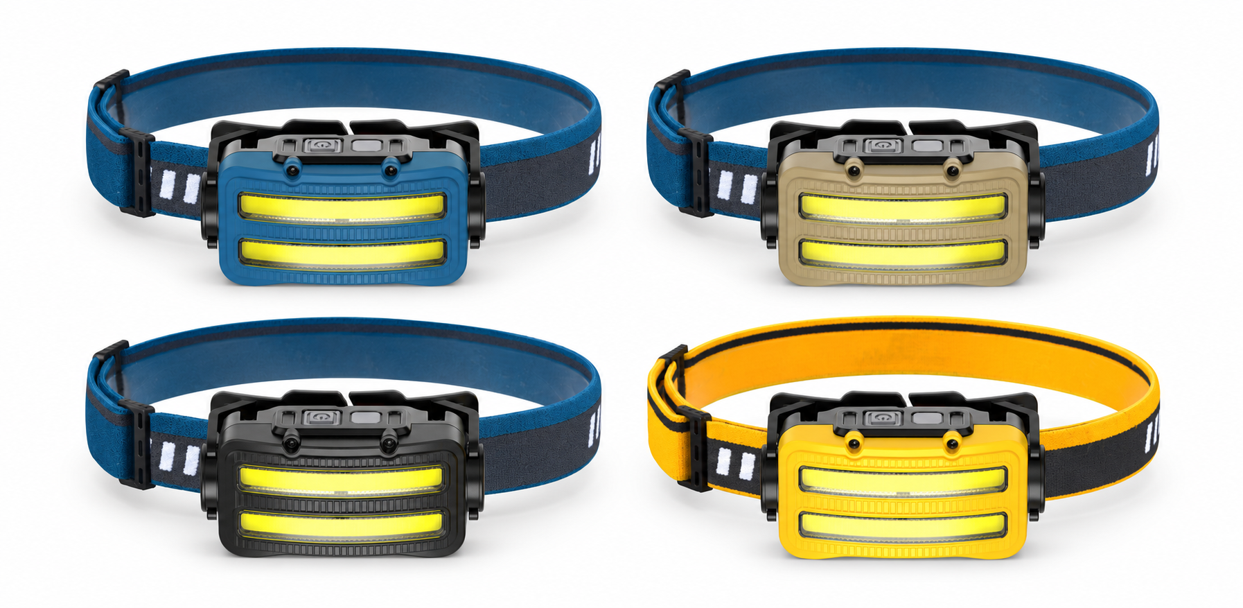 Main product image of W6122A Rechargeable LED Headlamp, Motion Sensor, USB-C, 18650, 340LM, 1800mAh