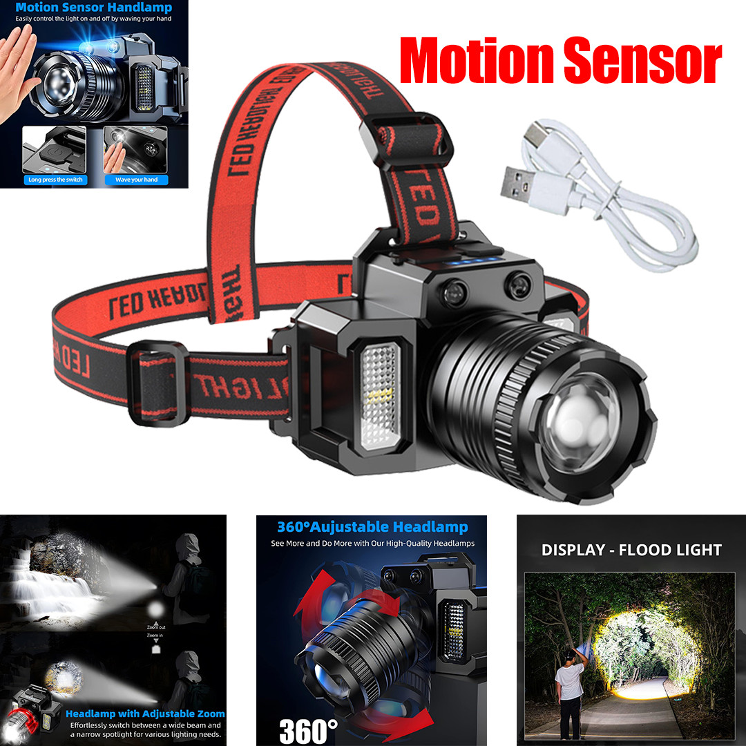 Main product image of Industrial Rechargeable Motion Sensor Headlamp