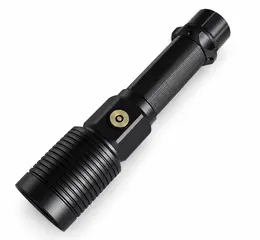 Product image of Rechargeable LED Flashlight W0014, 350LM, T6, 1x 18650 Battery