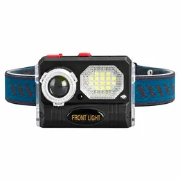 Product image of W659 LED Headlamp, 10W, 1500mAh, Red Blue Warning, Type C