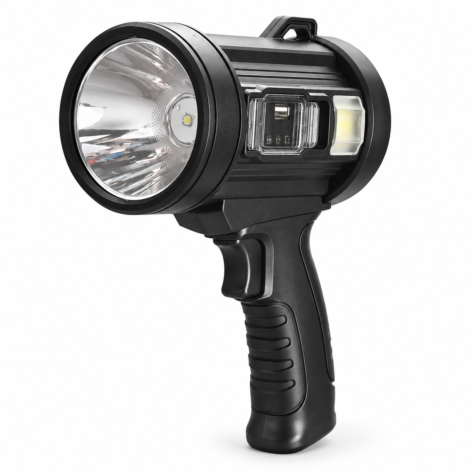 Main product image of W5112 Portable Flashlight, Power Bank, Battery Display, Type C Charging