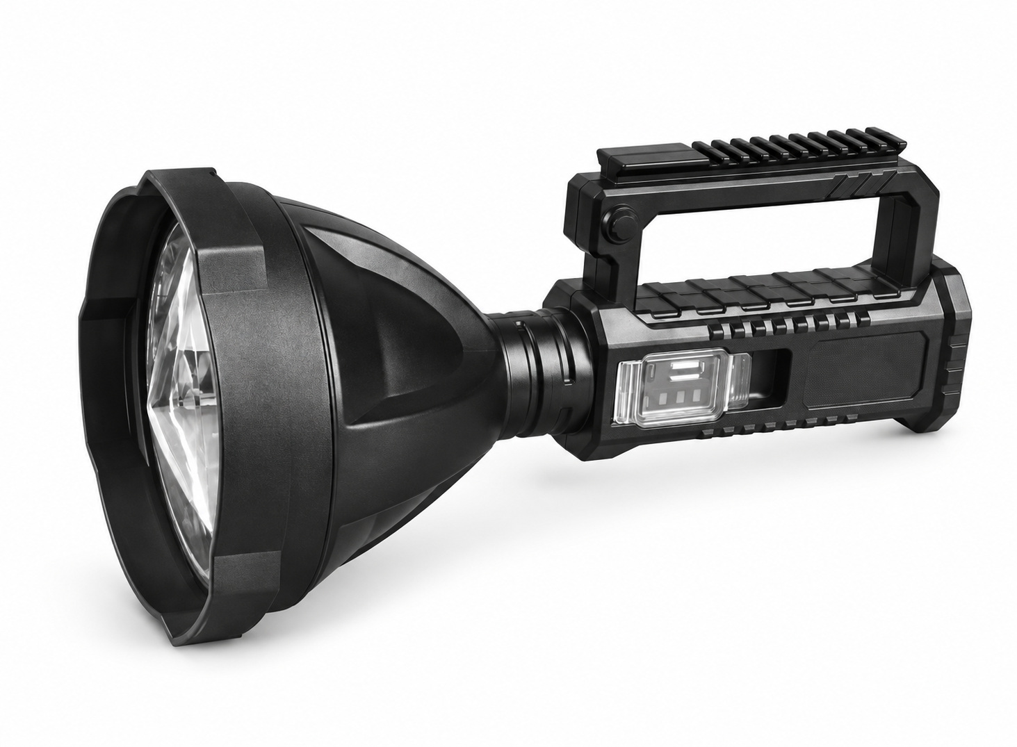 Main product image of W5120 Portable Flashlight, Power Bank, Battery Display, 1500lm