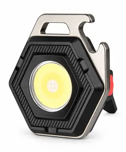 Product image of W5131 Portable Flashlight, 500lm, USB-C, Battery Display, Aluminum