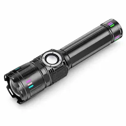 Product image of W5250A Portable Flashlight, 2000lm, USB-C, Aluminum, Strobe, SOS