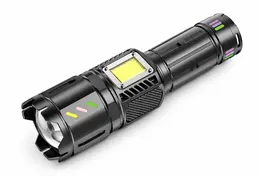 Product image of W5251B Portable Flashlight, 2000lm, USB-C, Aluminum, Strobe, SOS, Battery Display
