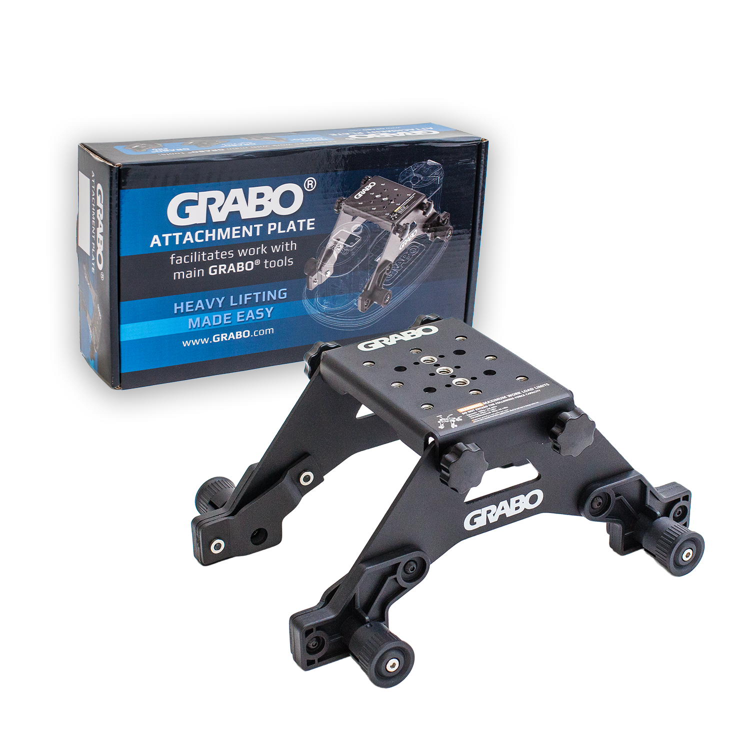 Main product image of GRABO Attachment Plate With Threaded Mount