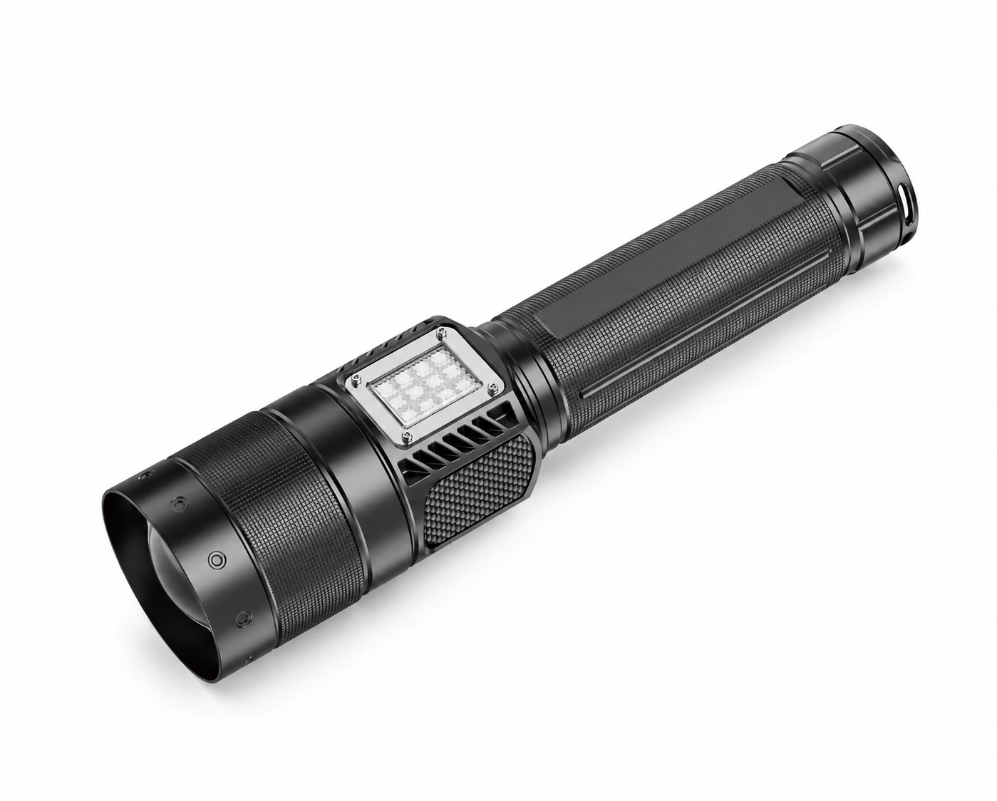 Main product image of W5254A LED Flashlight, 2000lm, USB-C, Aluminum Alloy, Strobe, SOS, Battery Indicator