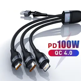 Product image of USB-C Input Multi-Device Charging Cable, 100W