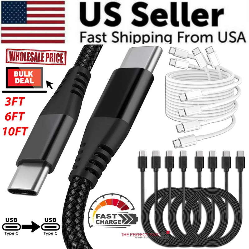 Main product image of Braided USB-C Cable for Charging and Data Transfer