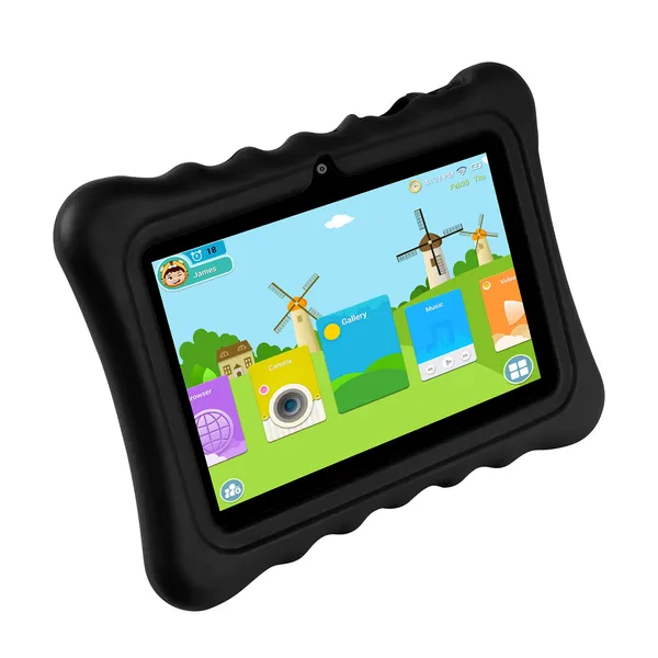 Main product image of 7-inch Tablet Silicone Snap-on Case with Stand