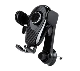 Product image of Car Mobile Phone Holder, Black ABS, 11x13x13 cm