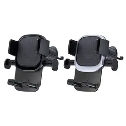 Product image of Car Mobile Phone Air Vent Mount, Black/Silver Plastic