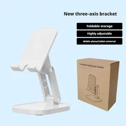 Product image of Desktop Mobile Phone and Tablet Stand, 360-Degree Rotation, Foldable, Adjustable