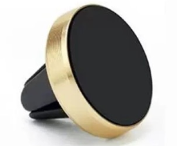 Main product image of Aluminum Alloy Adhesive Round Magnetic Phone Stand for Car Air Vents
