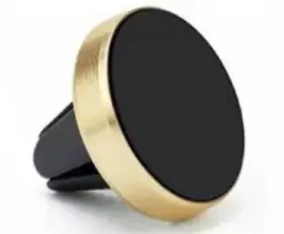 Product image of Aluminum Alloy Adhesive Round Magnetic Phone Stand for Car Air Vents