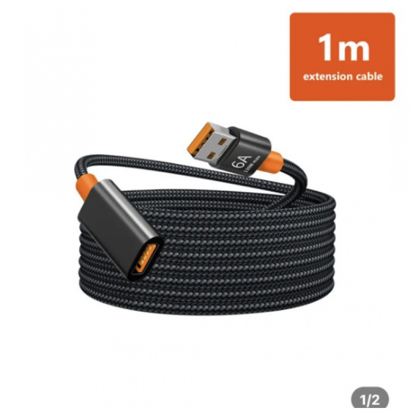 Main product image of USB Male To Female Extension Cable for Laptop, Desktop, TV, Car Devices