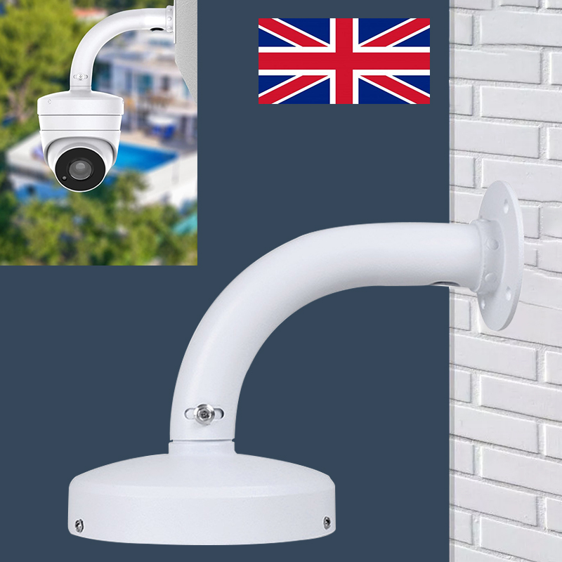Main product image of 6 Inch Base Wall and Pole Mount Bracket for Dome Cameras