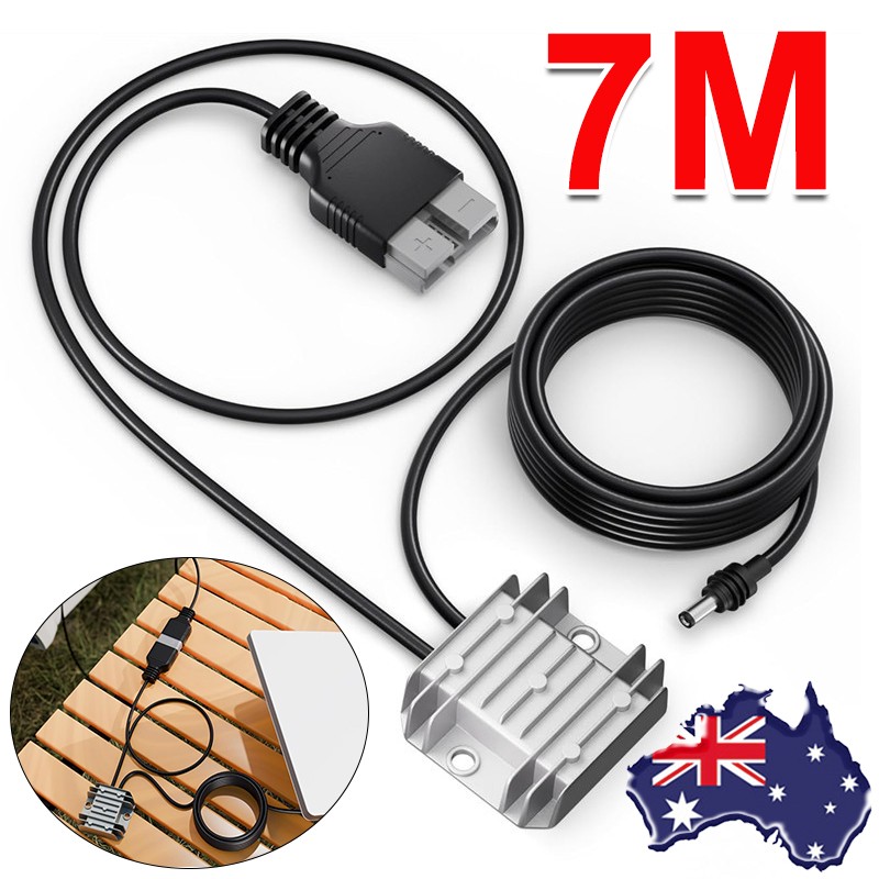 Main product image of Starlink Mini 7M Cable with 50A Anderson Plug and 12V-30V Step-Up Converter