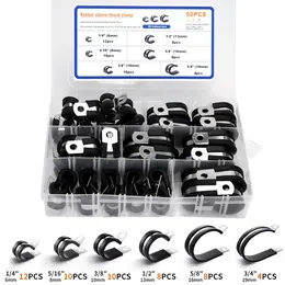 Product image of 52-Piece P-Clip Assortment for Cable, Hose, and Pipe Management