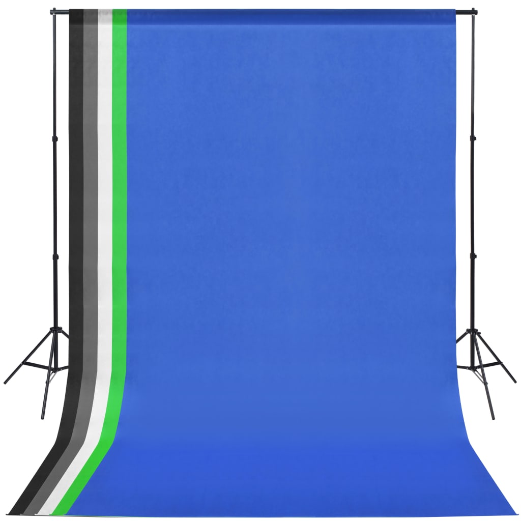 Main product image of Photo Studio Kit with 5 Colored Backdrops and Adjustable Suspension