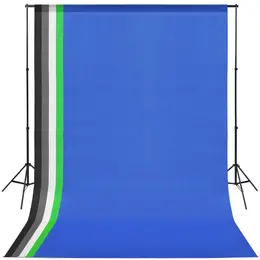 Product image of Photo Studio Kit with 5 Colored Backdrops and Adjustable Suspension