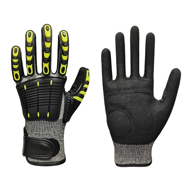 Main product image of TPR Impact Gloves, Cut Resistant, Anti-Crush Finger Protection