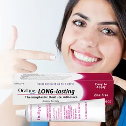 Product image of Denture Adhesive Cream, 28g Tube for Secure Denture Fixing