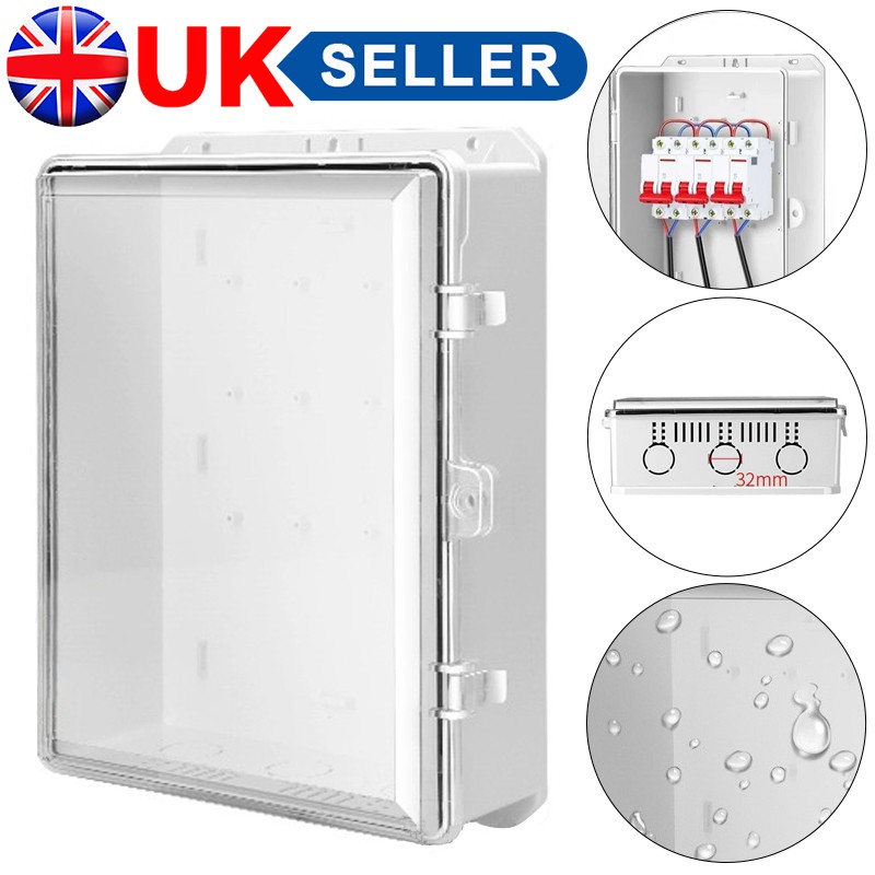 Main product image of Outdoor Electrical Junction Box with Clear Cover