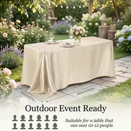 Product image of Rectangular Tablecloth, Commercial Grade Table Cover