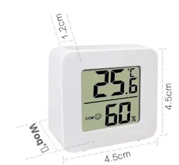 Product image of Electronic Thermometer, White, Smiley Face Display