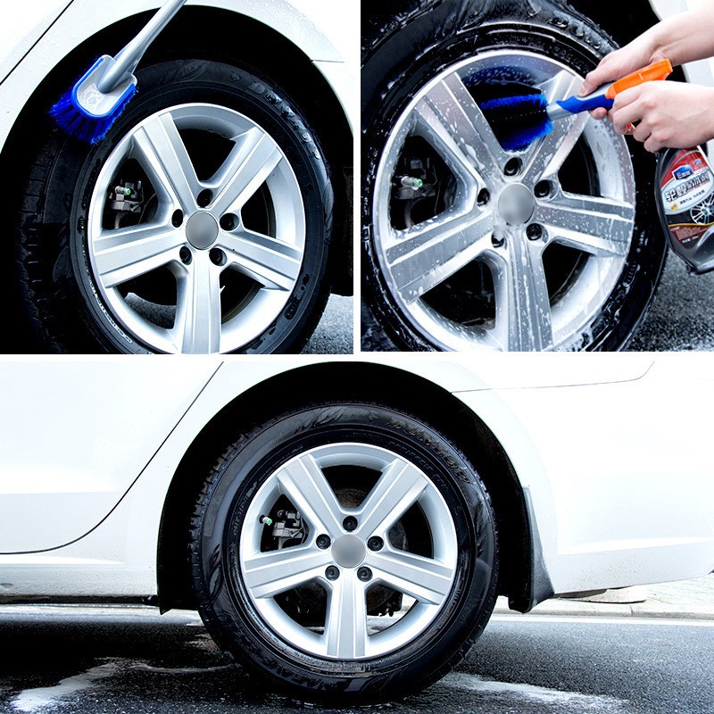 Main product image of 3-Piece Soft Bristle Brushes for Automotive Wheel Cleaning