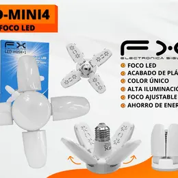 Product image of 28W LED Foldable Spotlight Bulb with Adjustable Beam Angle