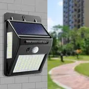 Product image of LED Solar Wall Light, PIR Sensor, Outdoor, Waterproof